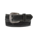 Black Tooled Belt | Ariat Mens