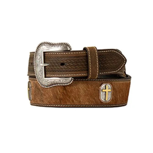 Calf Hair Cross | Nocona Belt